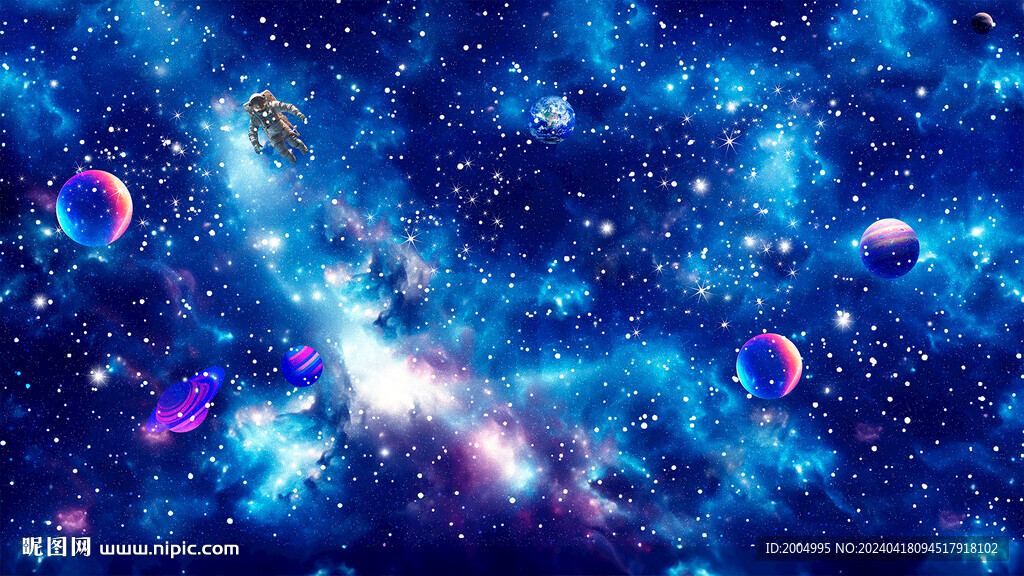 星空軟膜背景