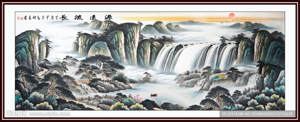 寫(xiě)意國(guó)畫(huà)山水畫(huà)