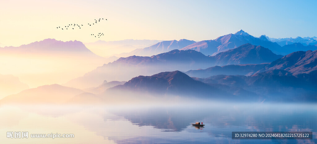 意境山水風(fēng)景畫