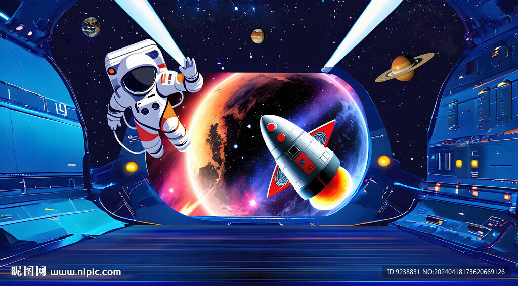 宇宙星空太空艙