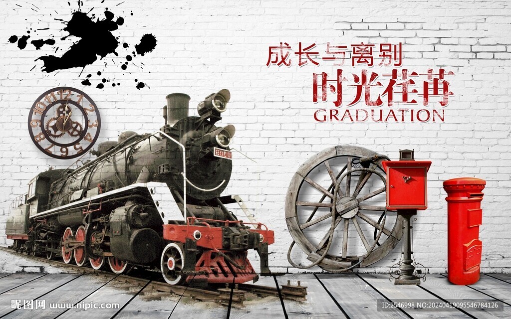 懷舊火車背景