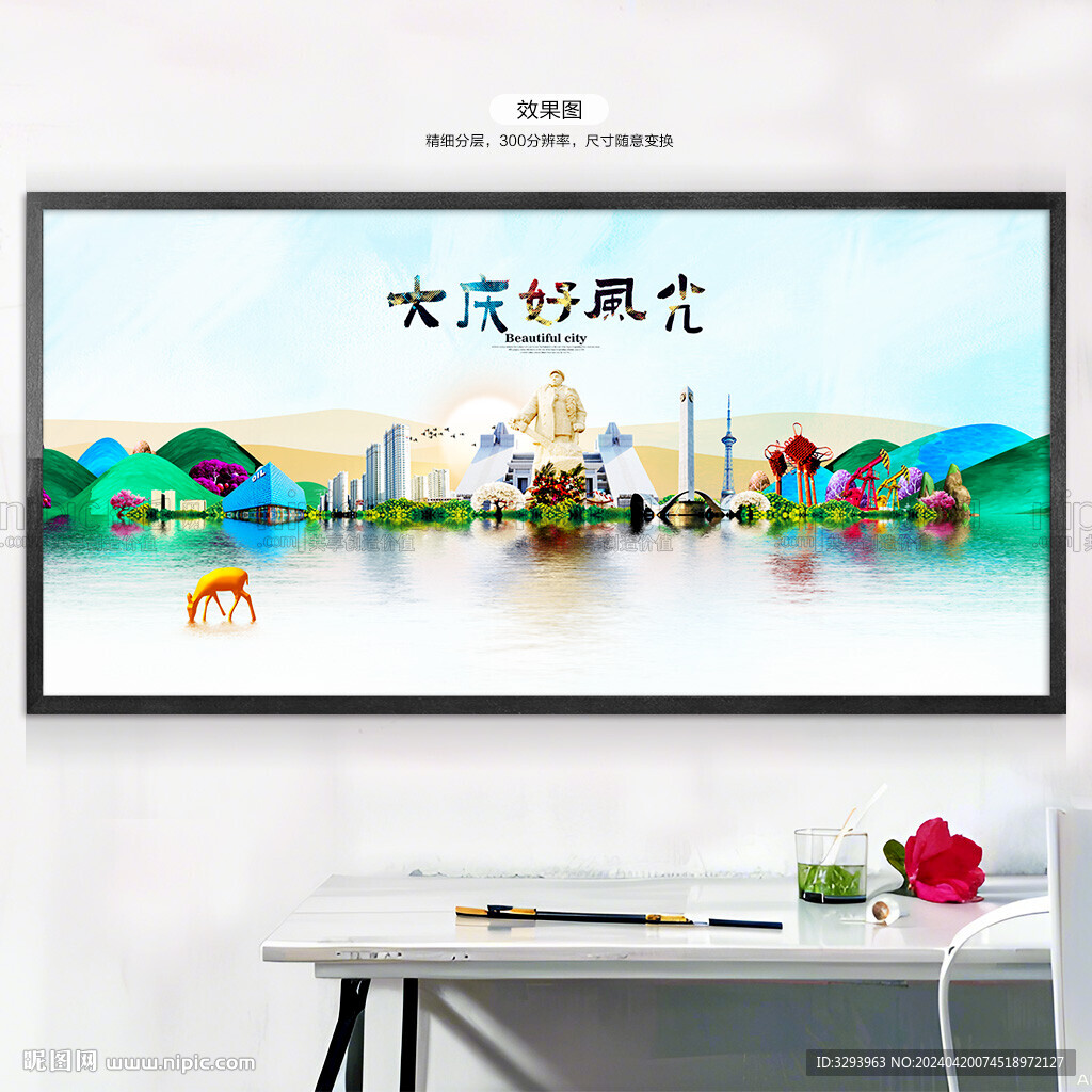 大慶旅游海報(bào)