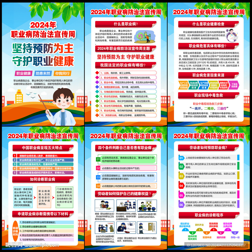 職業(yè)病防治宣傳欄