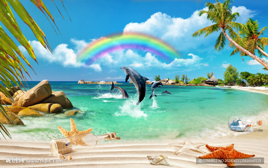 海豚海景 