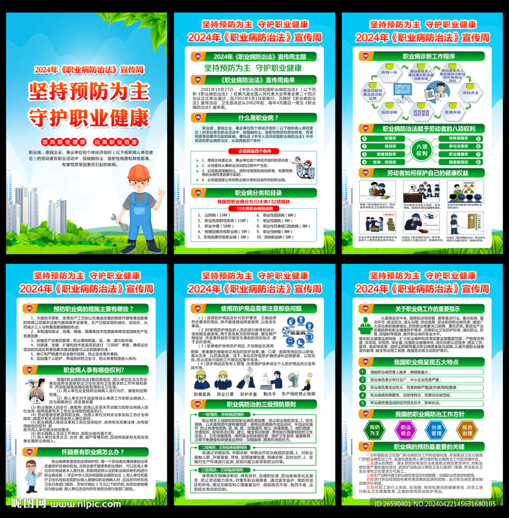 職業病展板