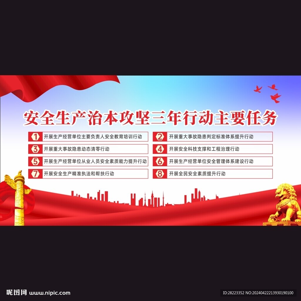 安全生產(chǎn)治本攻堅(jiān)三年行動(dòng)