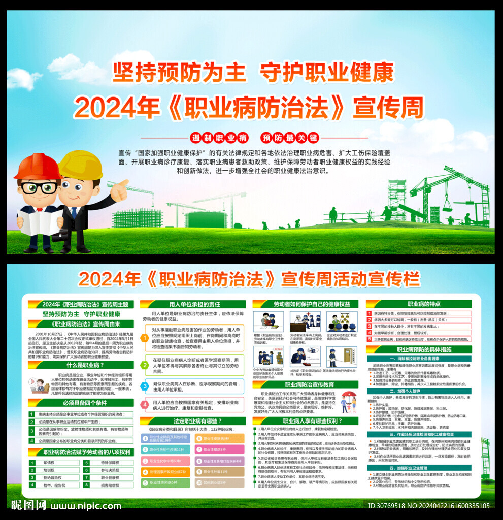 職業病宣傳