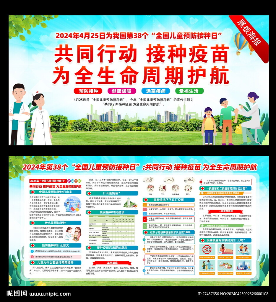 2024年 全國兒童 預防接種