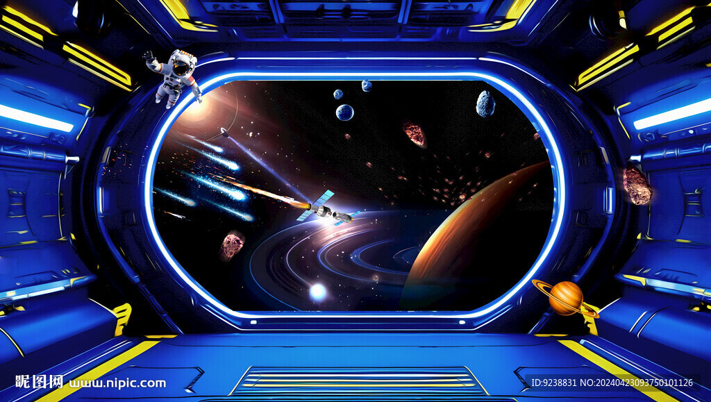 宇宙星空立體畫