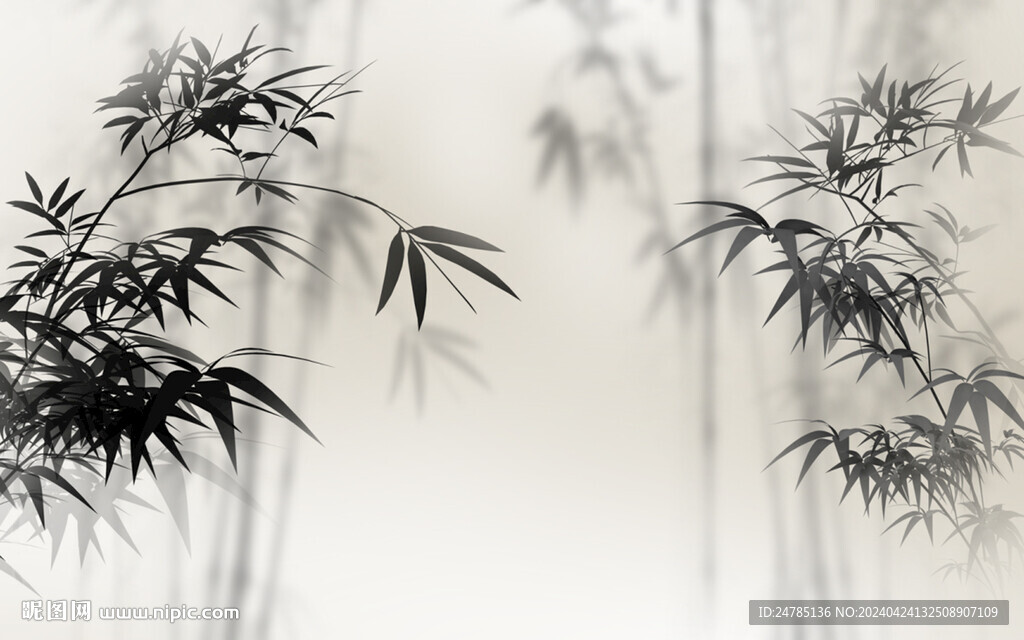 竹影