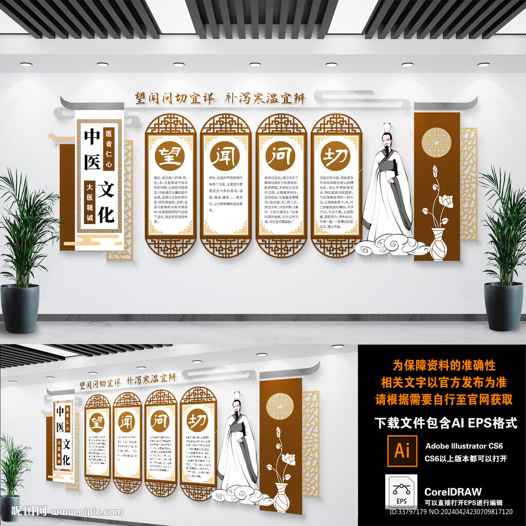 傳統中醫院文化墻