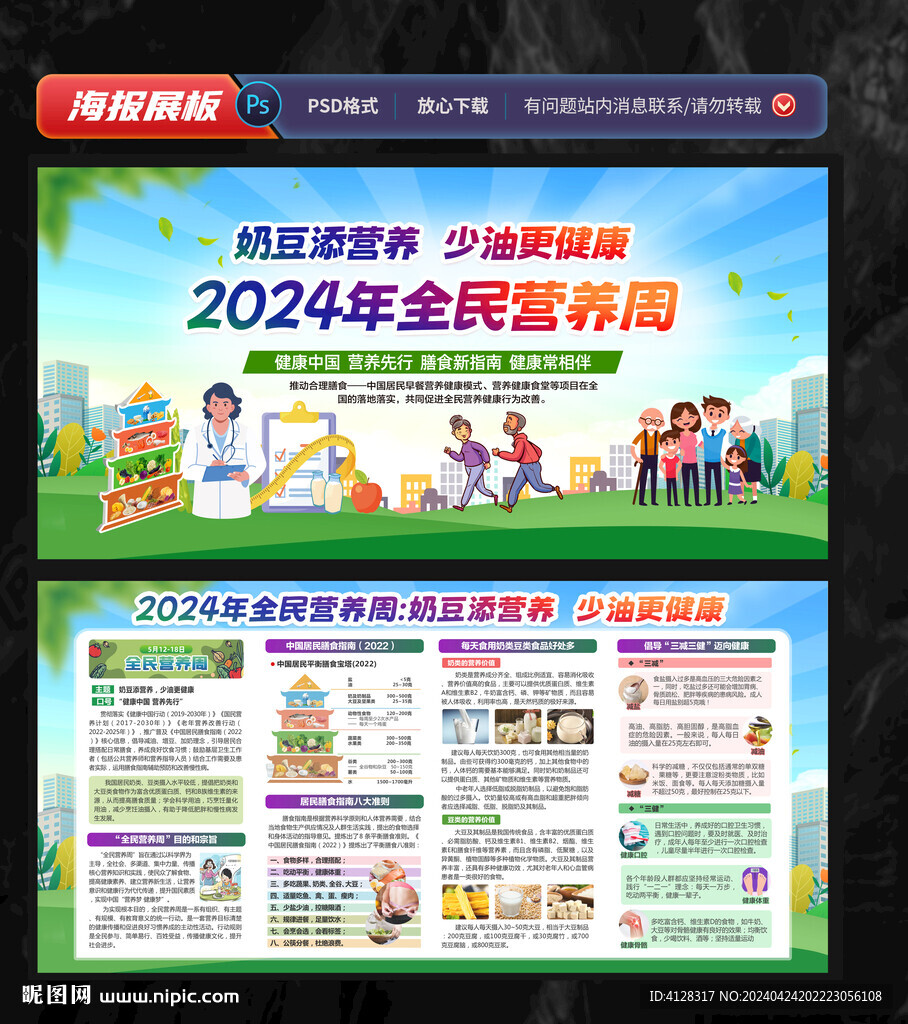 2024年全民營(yíng)養(yǎng)周宣傳欄