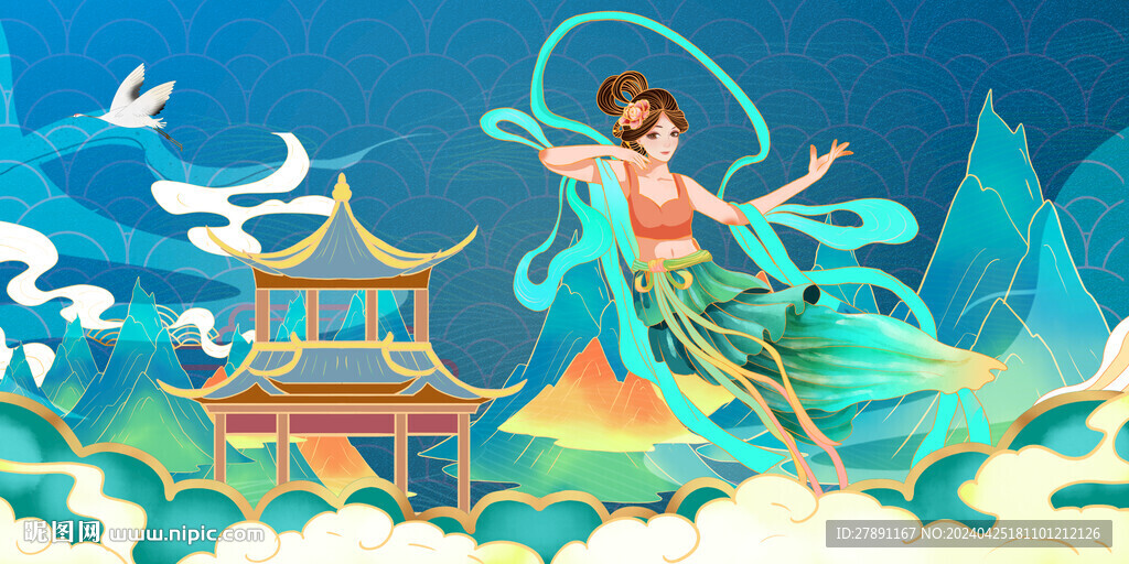 國潮仙女