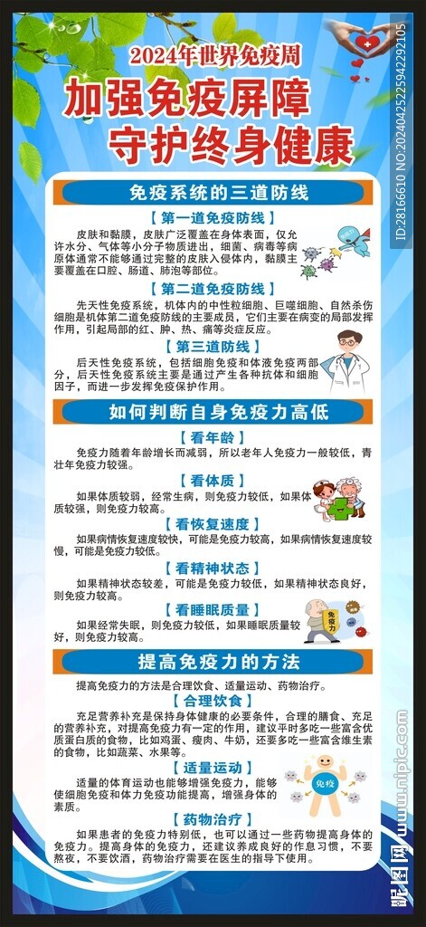 健康教育知識展架