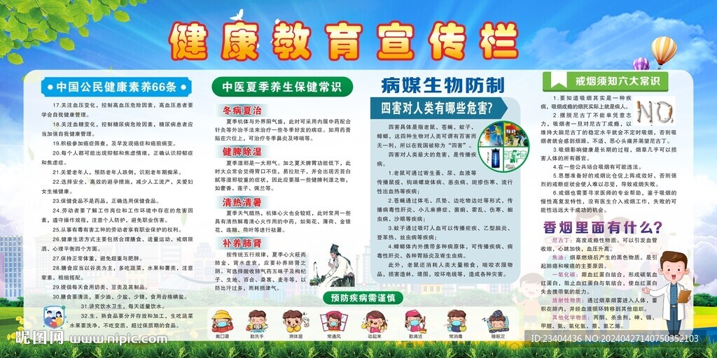 健康教育宣傳欄