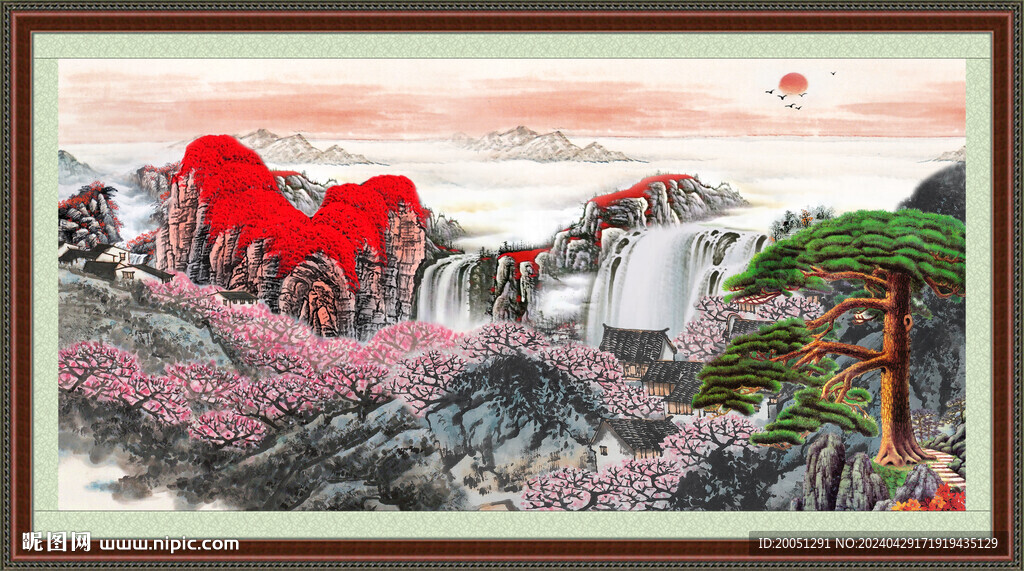 中國風(fēng)山水