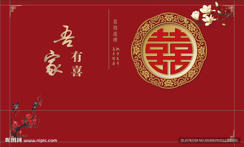 吾家有喜 婚禮背景