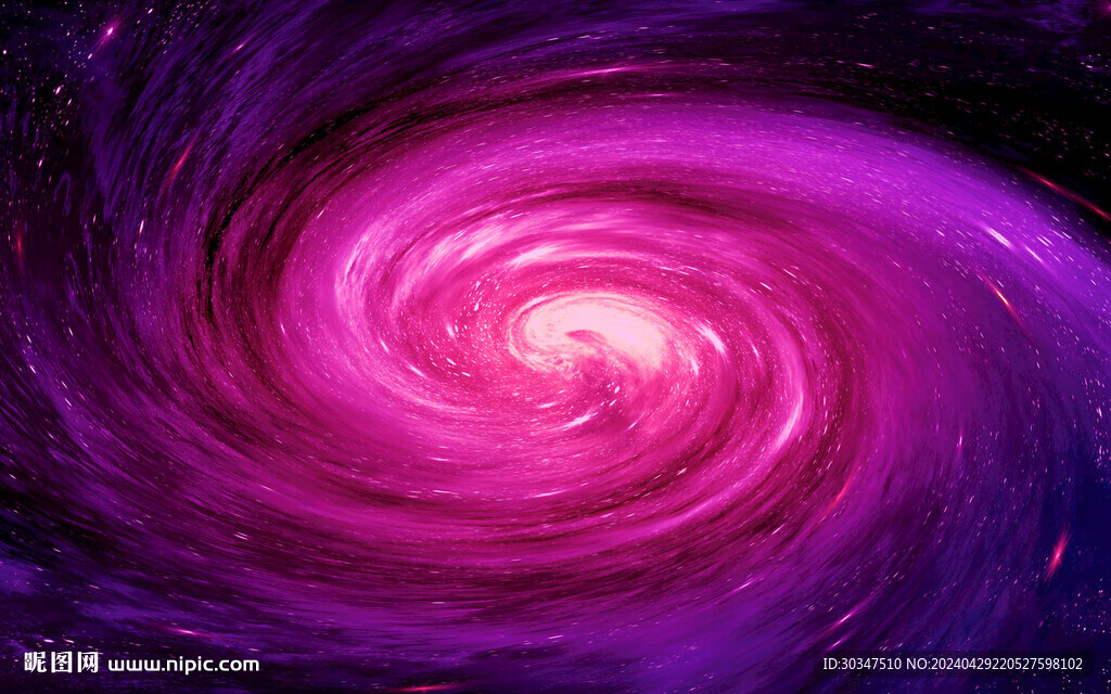 紫色星空