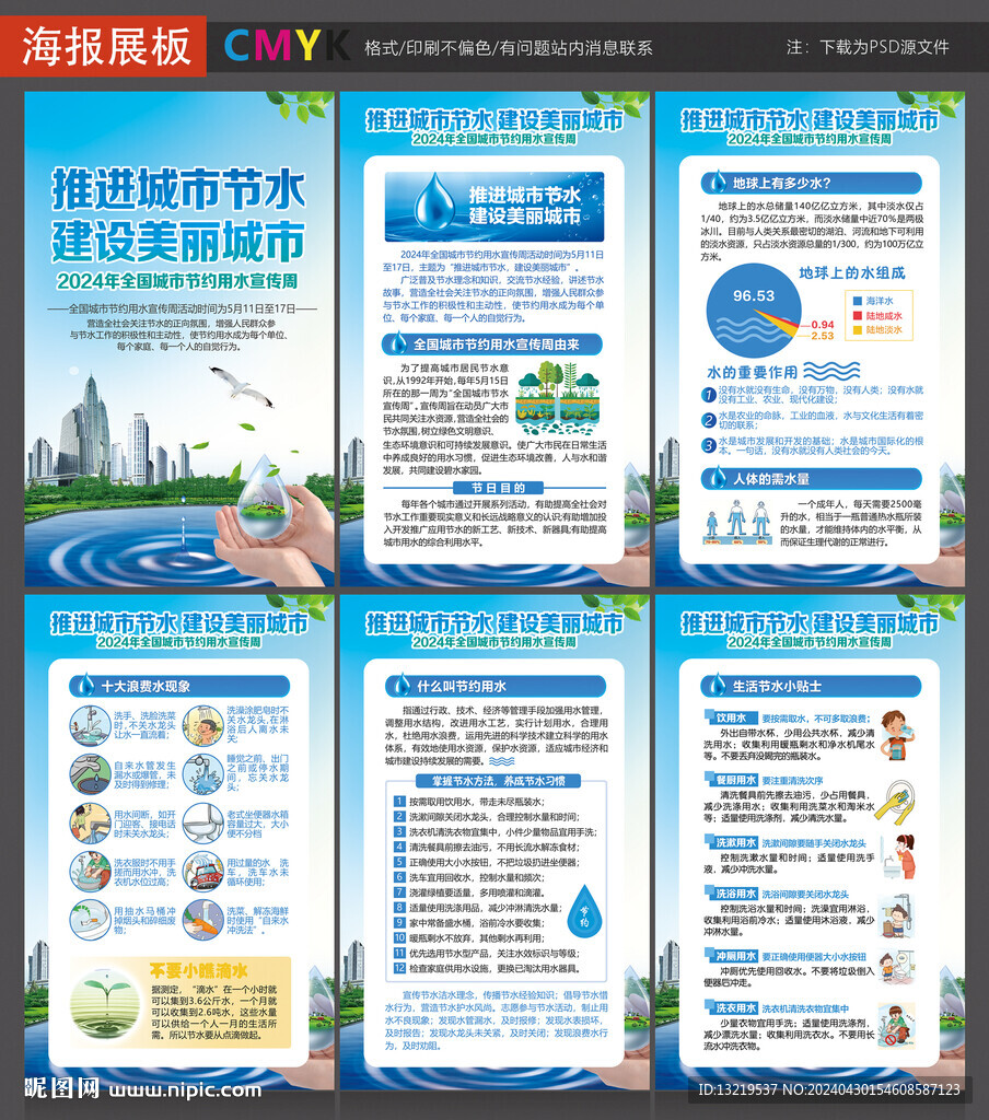 2024年全國(guó)城市節(jié)約用水宣傳
