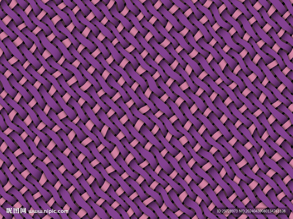 紫色编织