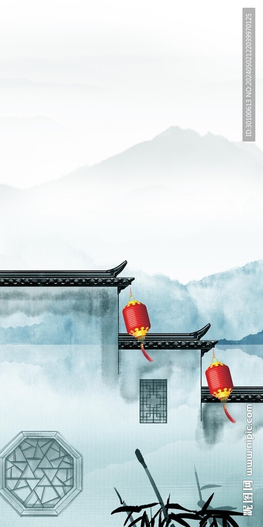 大氣 高檔山水玄關 TiF分層