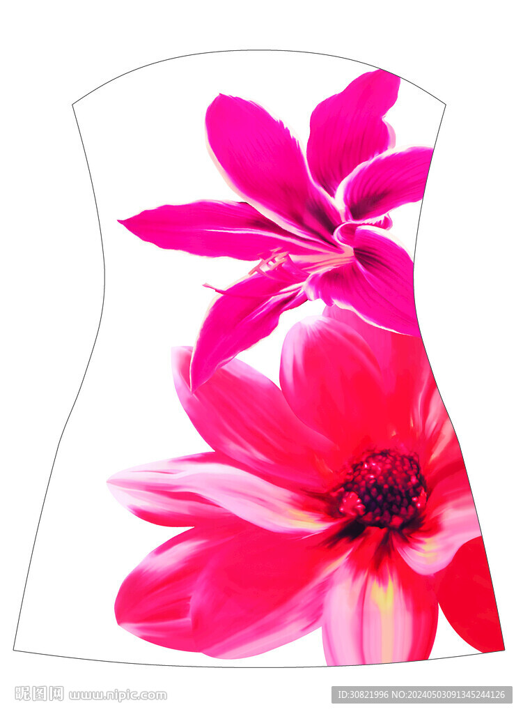 手繪花朵