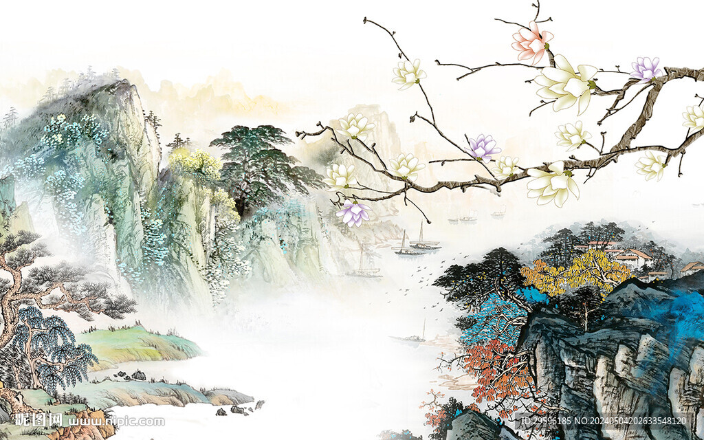 爆款 高端現(xiàn)代山水 TiF分層