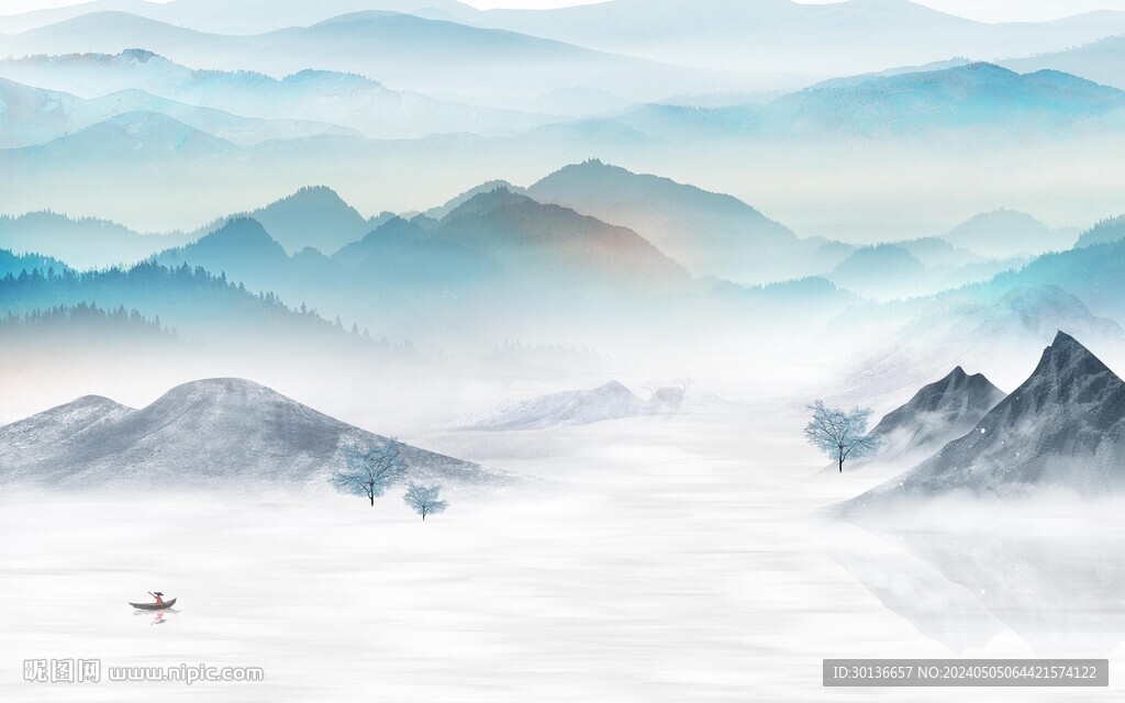 中式 極簡高端山水 TiF分層