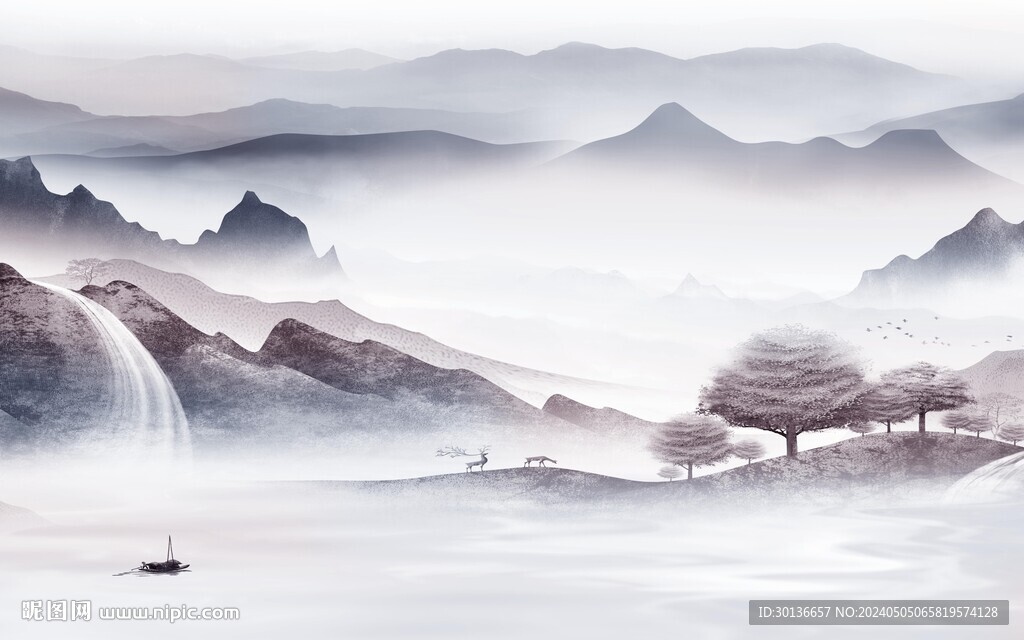 現代 極簡高端山水 TiF分層