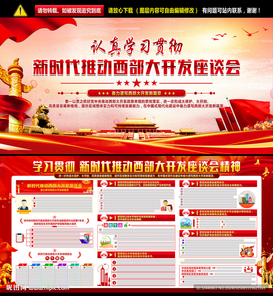 新時代推動西部大開發座談會
