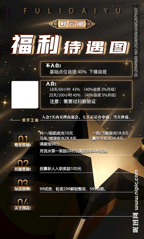福利海報設計