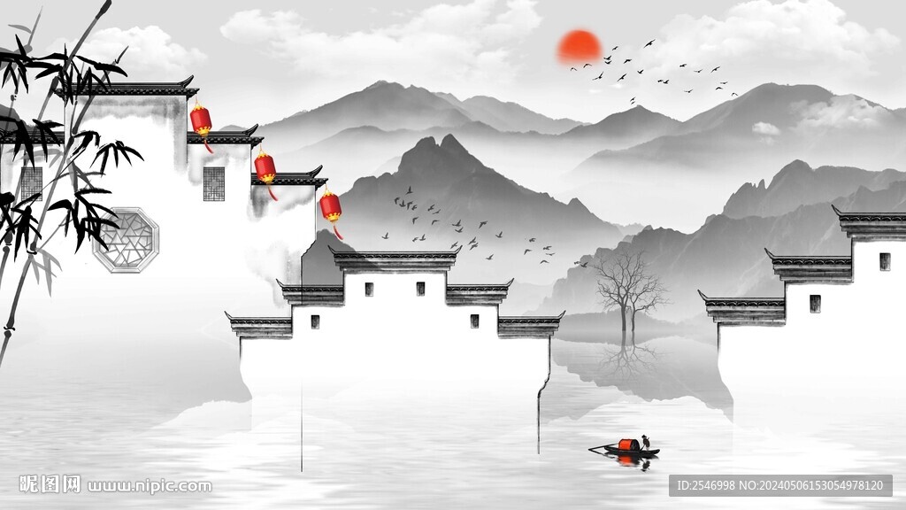 徽派山水