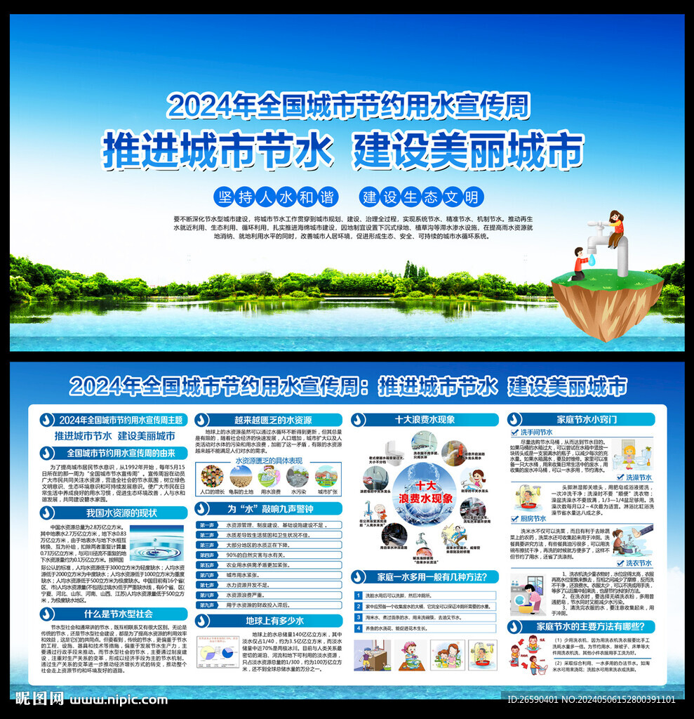 2024年全國城市節(jié)約用水宣傳