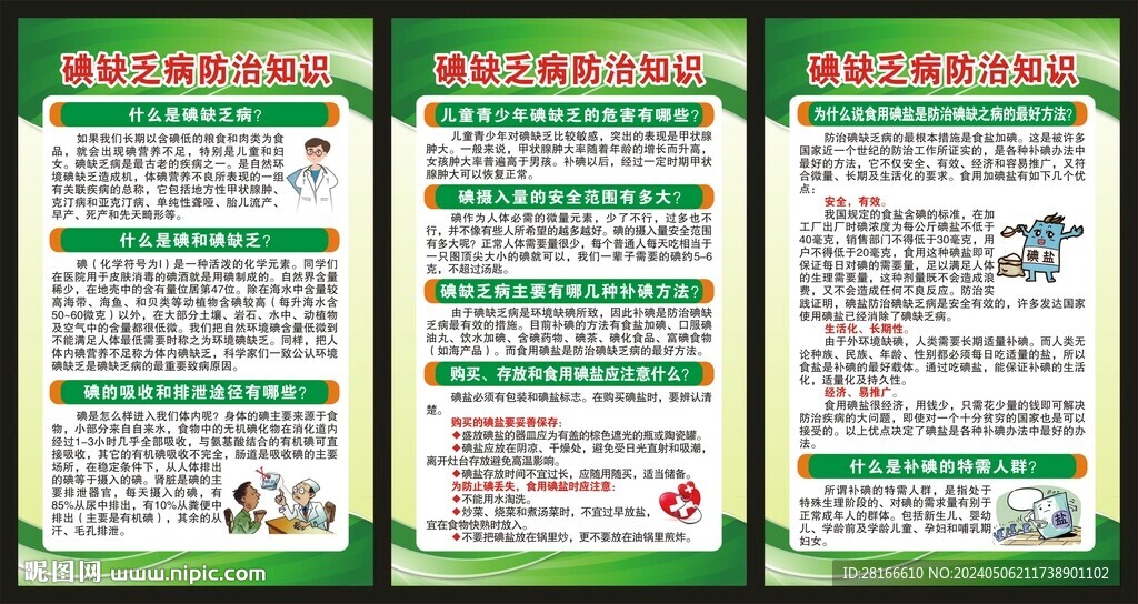碘缺乏病防治知識海報
