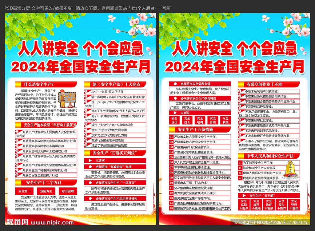 2024年全國安全生產(chǎn)月