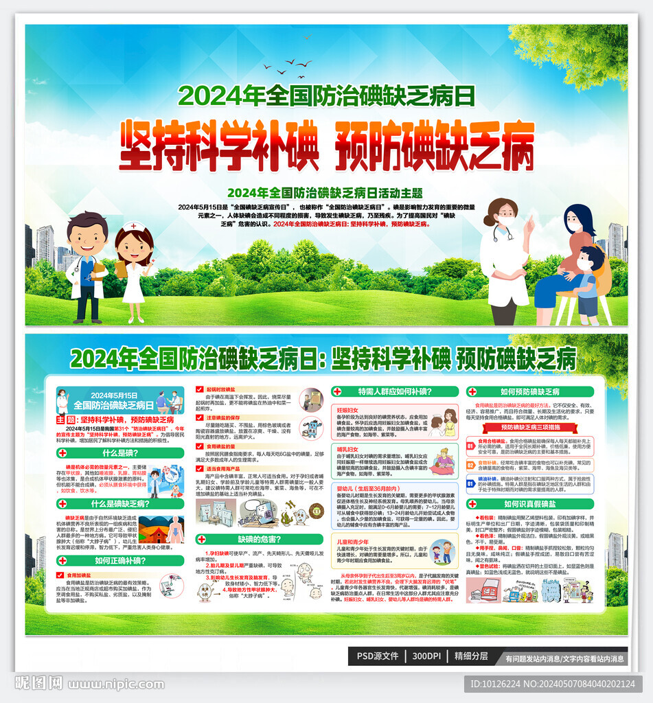 防治碘缺乏病日