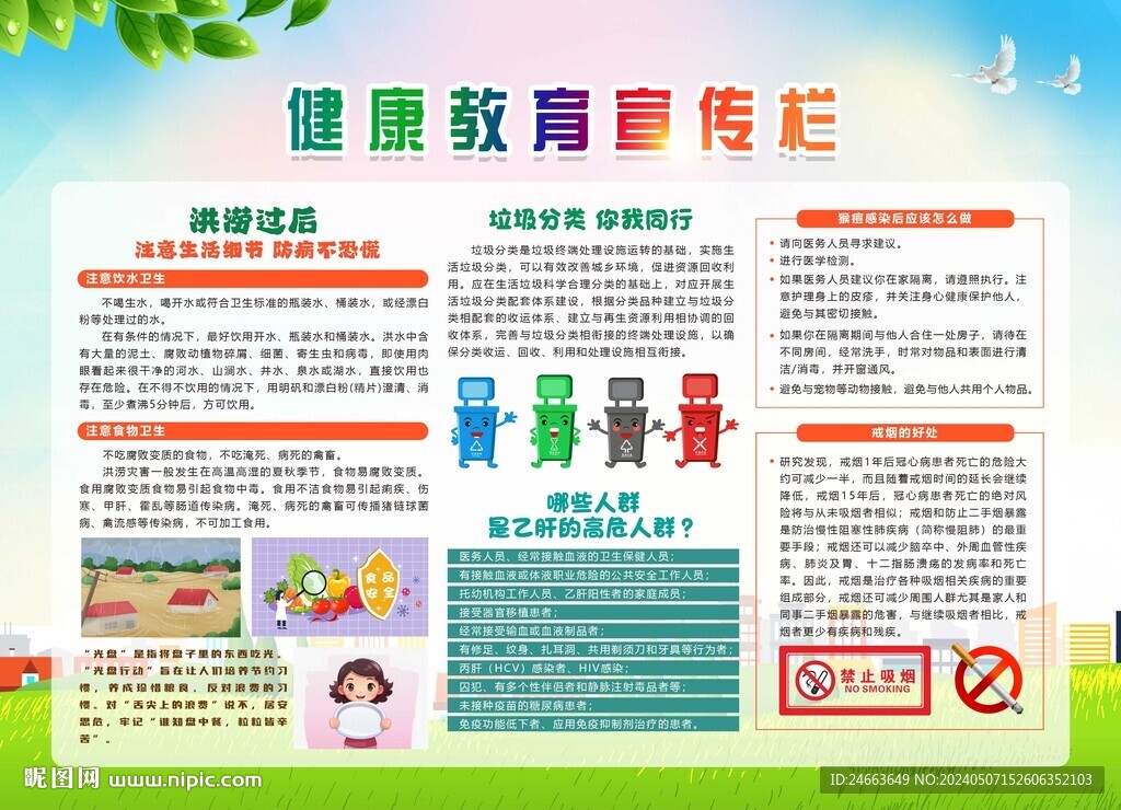 健康教育宣傳欄