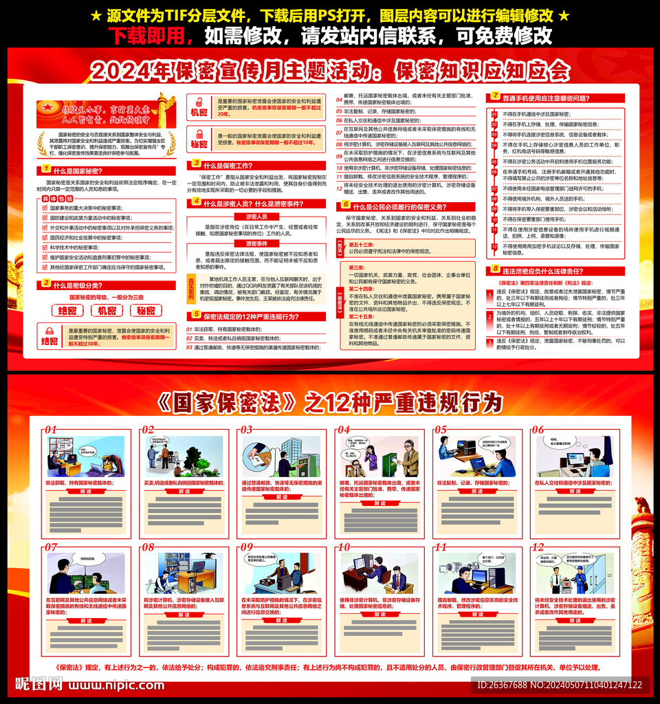 2024年保密宣傳月