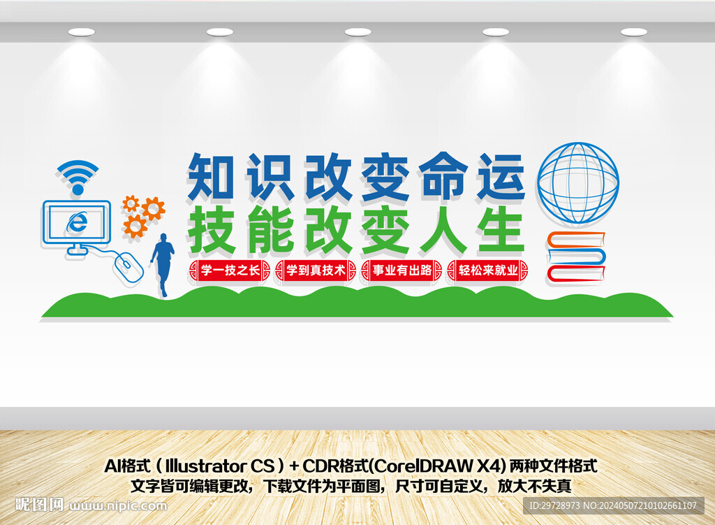 職業教育文化墻