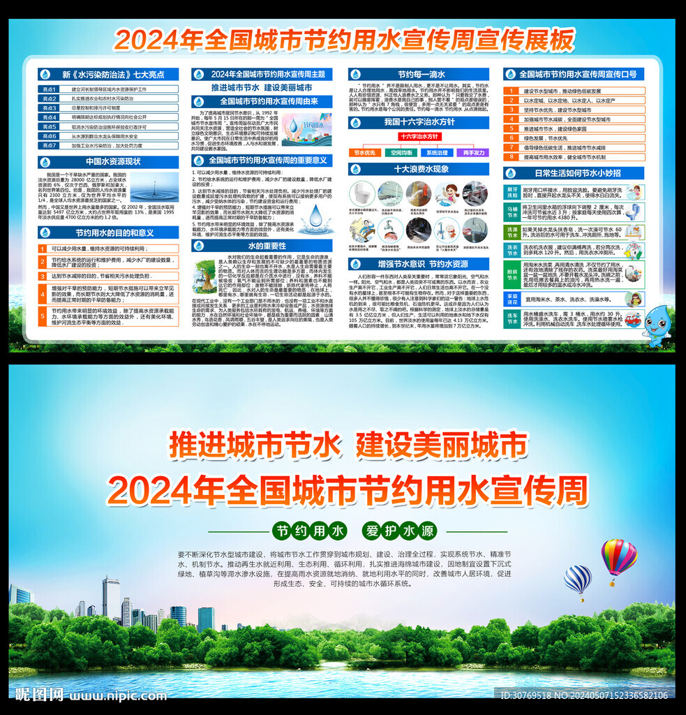 2024年全國城市節(jié)約用水宣傳