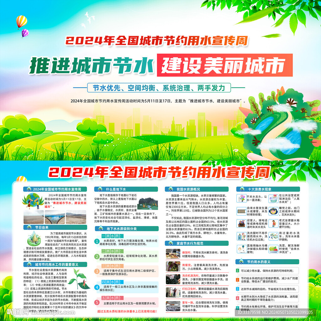 2024全國城市節(jié)約用水宣傳周