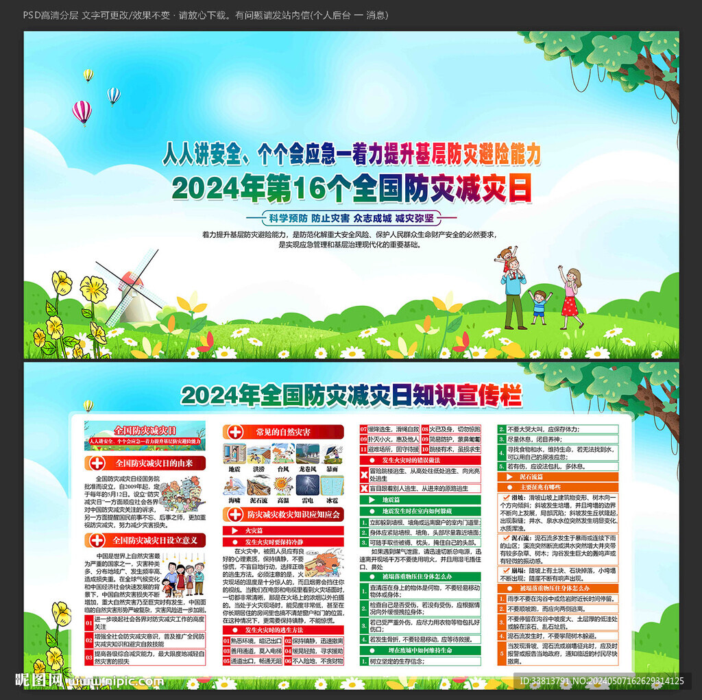 2024年防災(zāi)減災(zāi)日