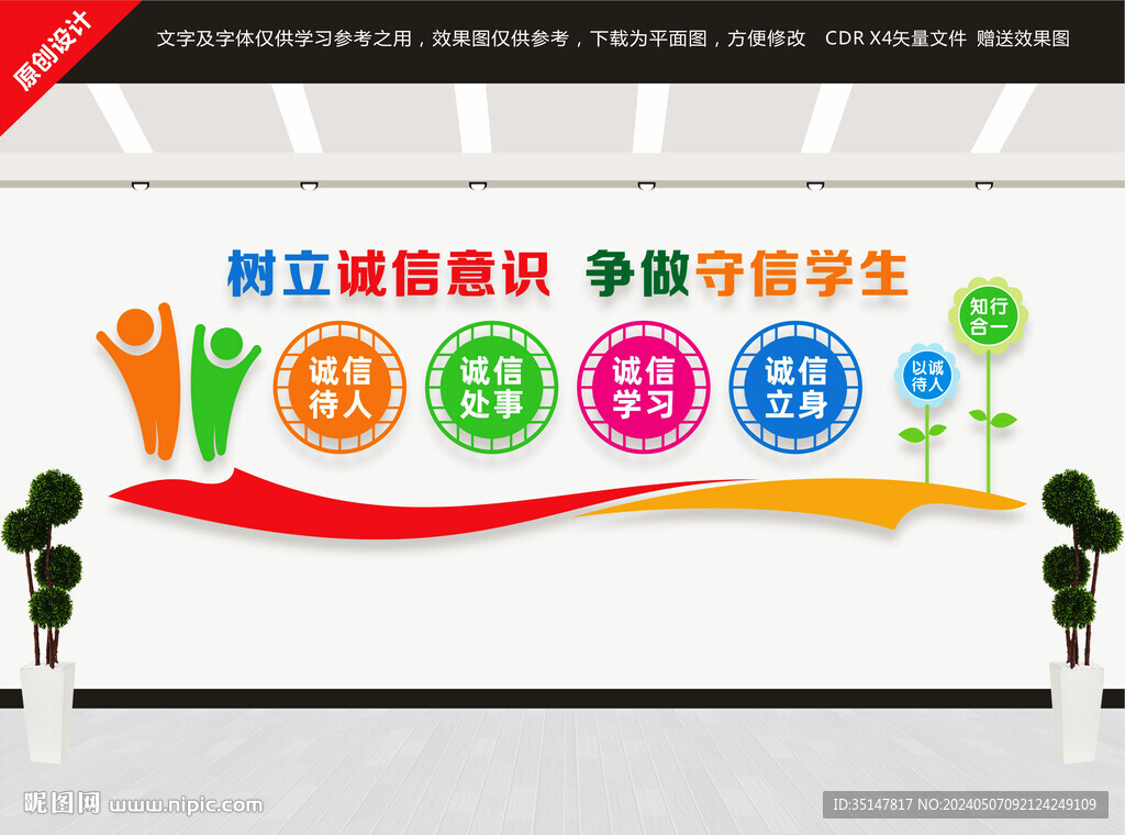 樹立誠信意識爭做守信學(xué)生