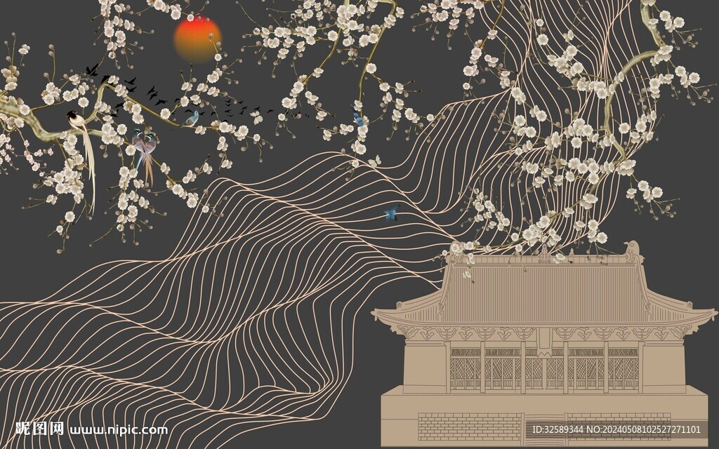 背景墻  