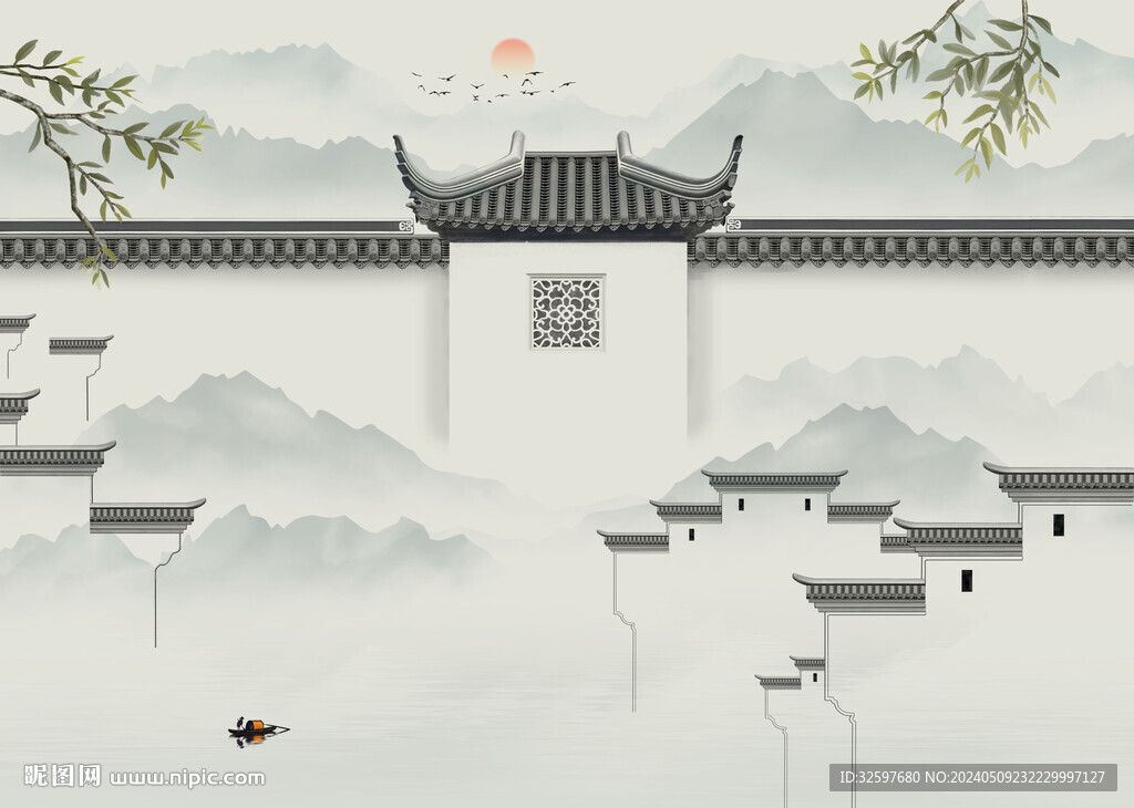 微派山水