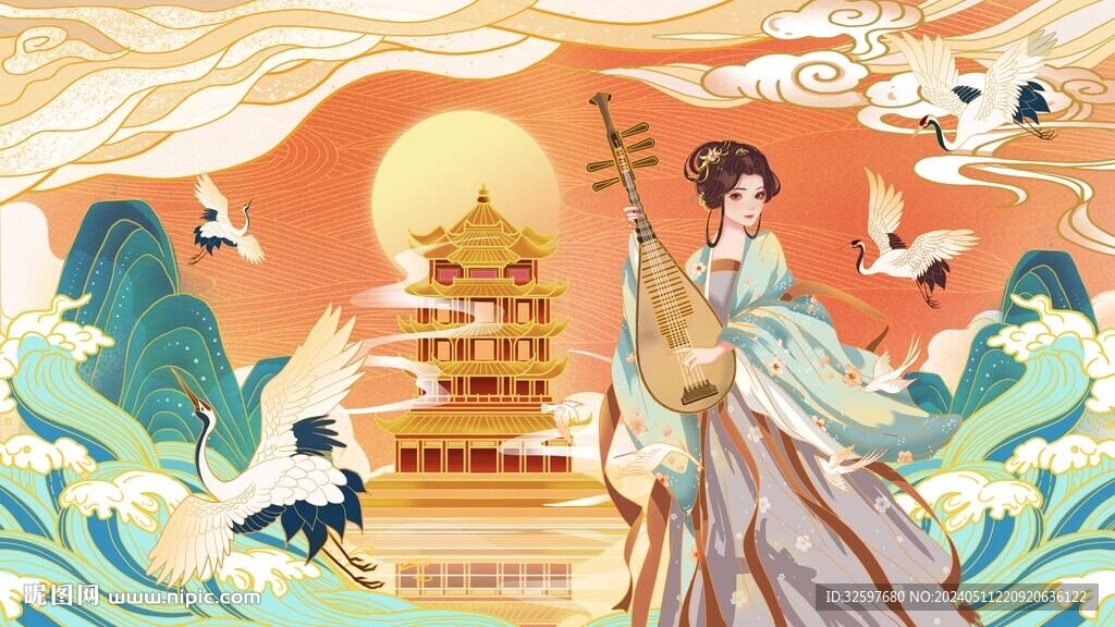 中國風(fēng)背景