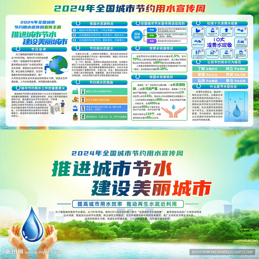 2024全國(guó)城市節(jié)約用水宣傳周