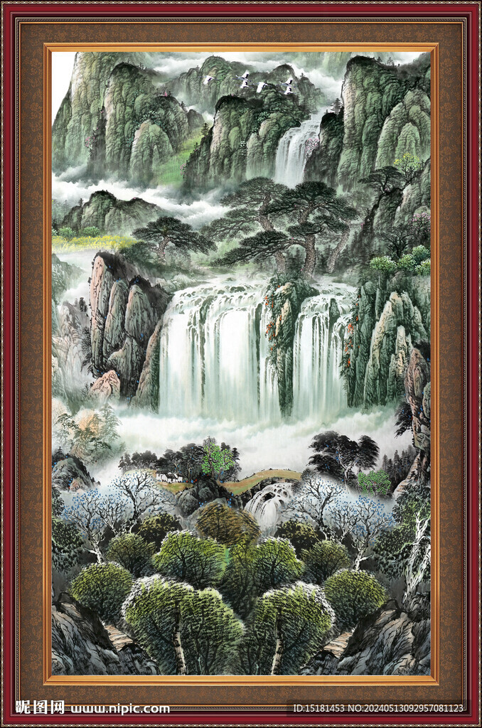 風(fēng)景國畫 