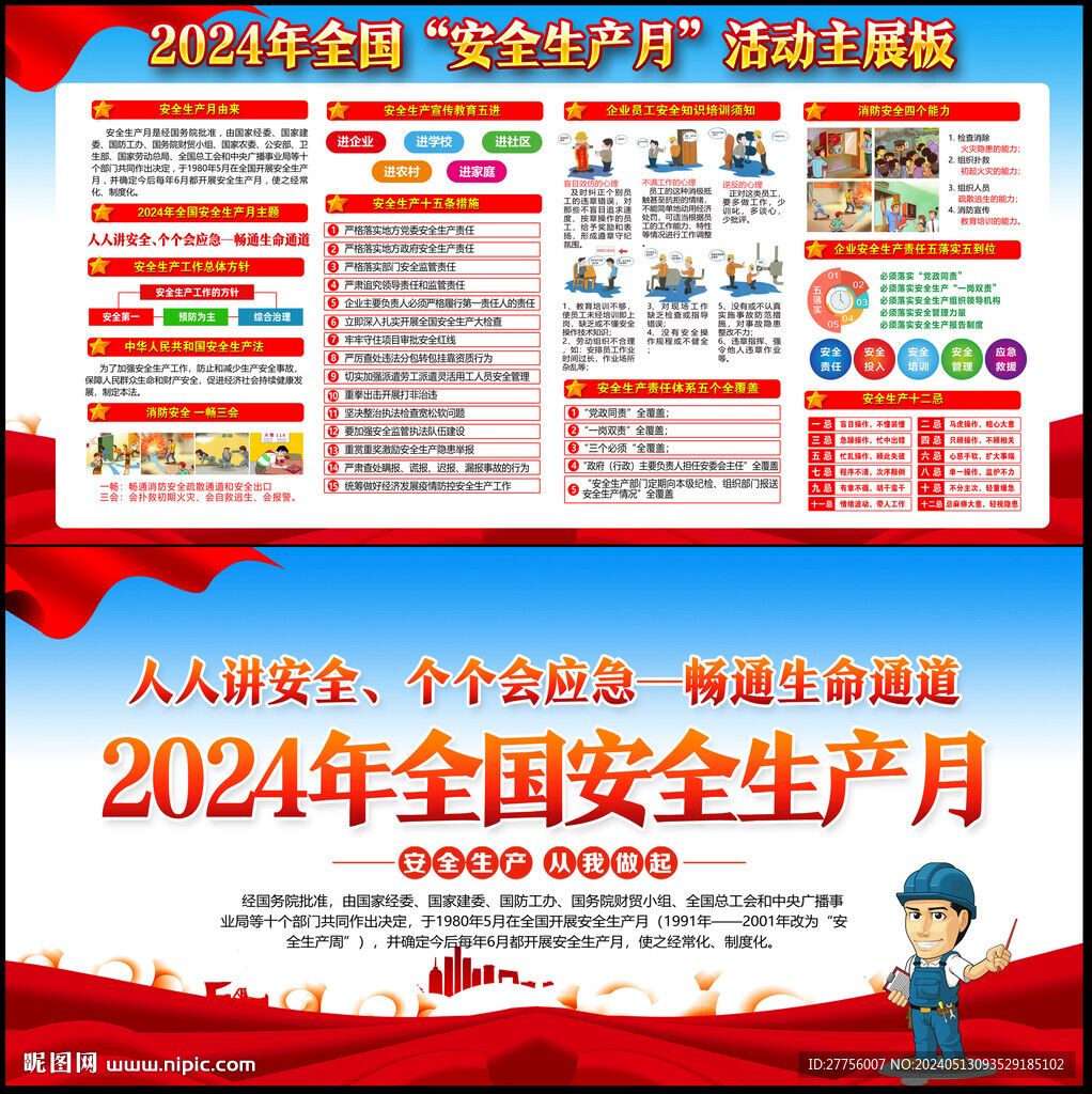 2024安全生產月主題