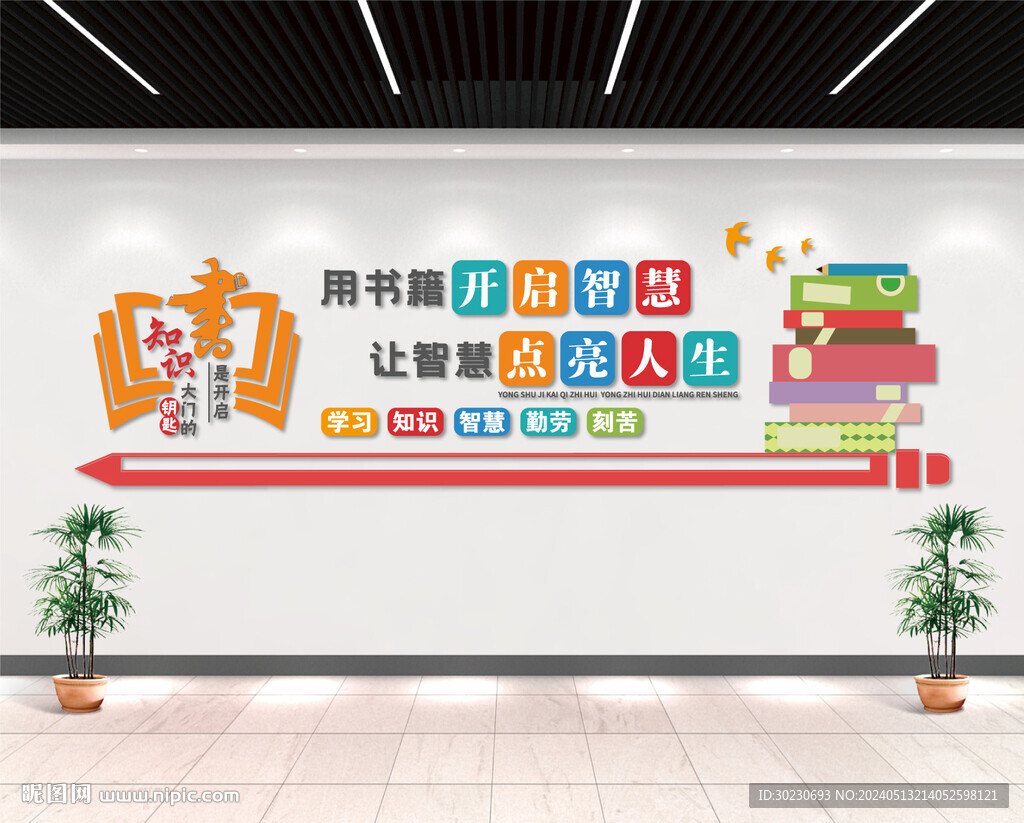 用書籍開啟智慧